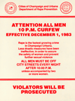 Men's Cerfew WRIR Poster